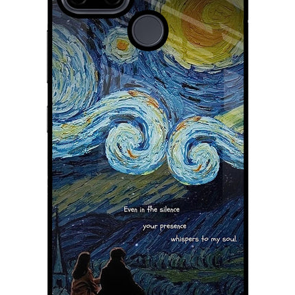 Softcore Realme C21Y/C25Y Glass Case Back Cover by Casekaro