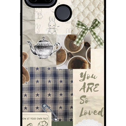 Cookie Realme C21Y/C25Y Glass Case Back Cover by Casekaro