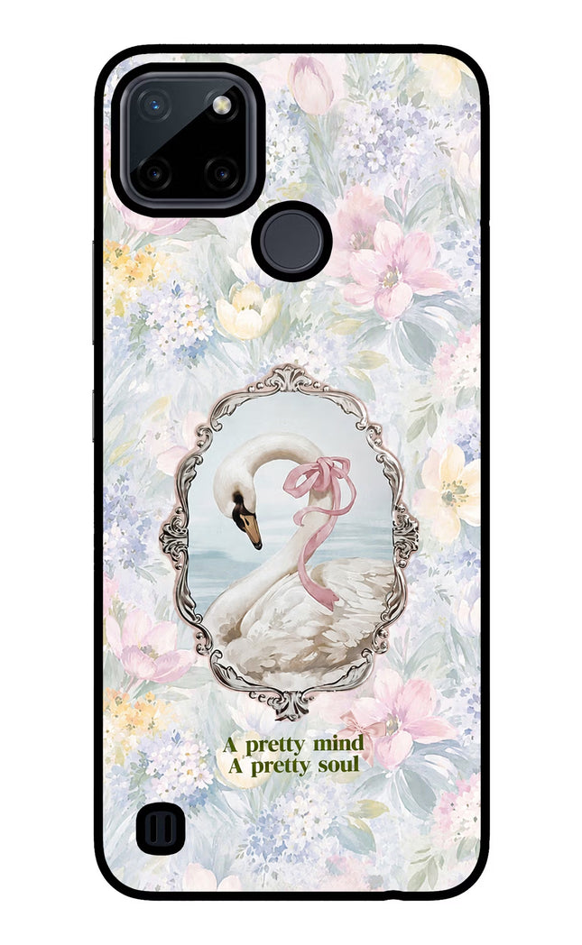 Pretty Mind Pretty Soul Realme C21Y/C25Y Glass Case