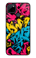 Graffiti Vibe Realme C21Y/C25Y Glass Case