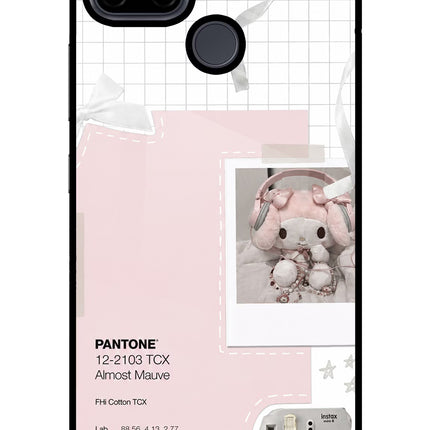 Pantone Asthetic Realme C21Y/C25Y Glass Case Back Cover by Casekaro