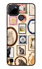 Mirror Cats Realme C21Y/C25Y Glass Case