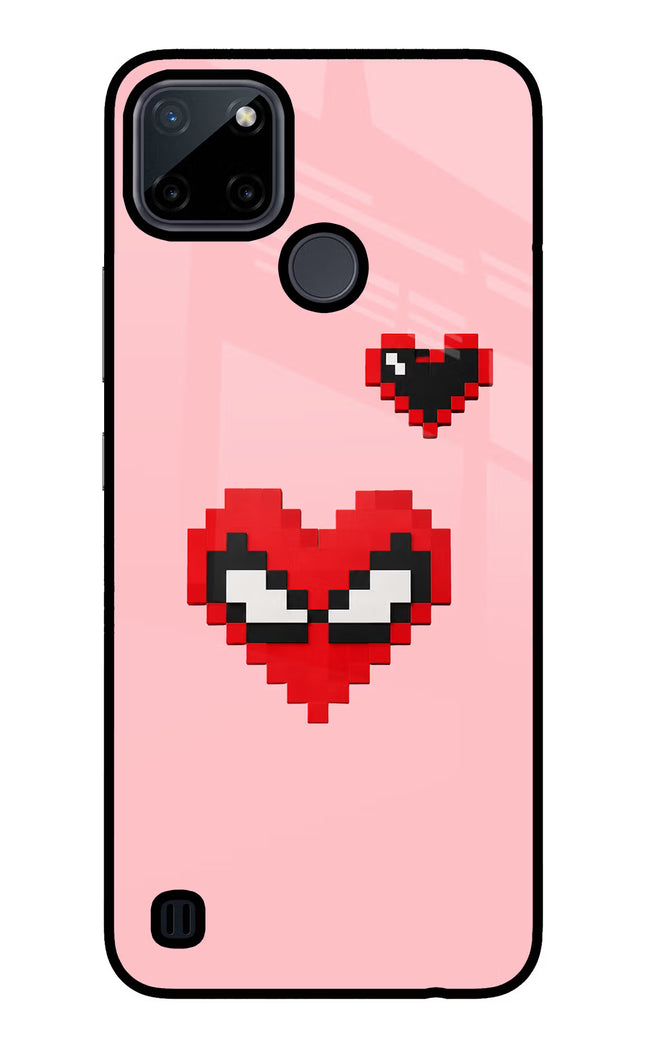 Gwen Heart Realme C21Y/C25Y Glass Case