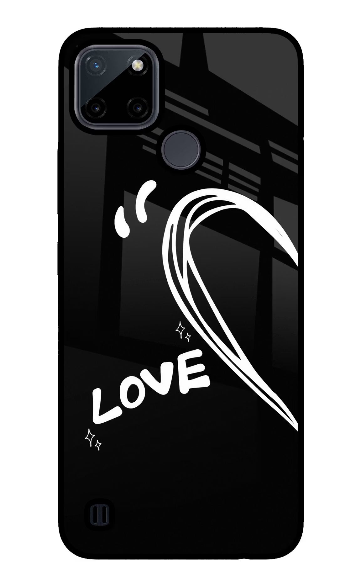 Love Line Realme C21Y/C25Y Glass Case