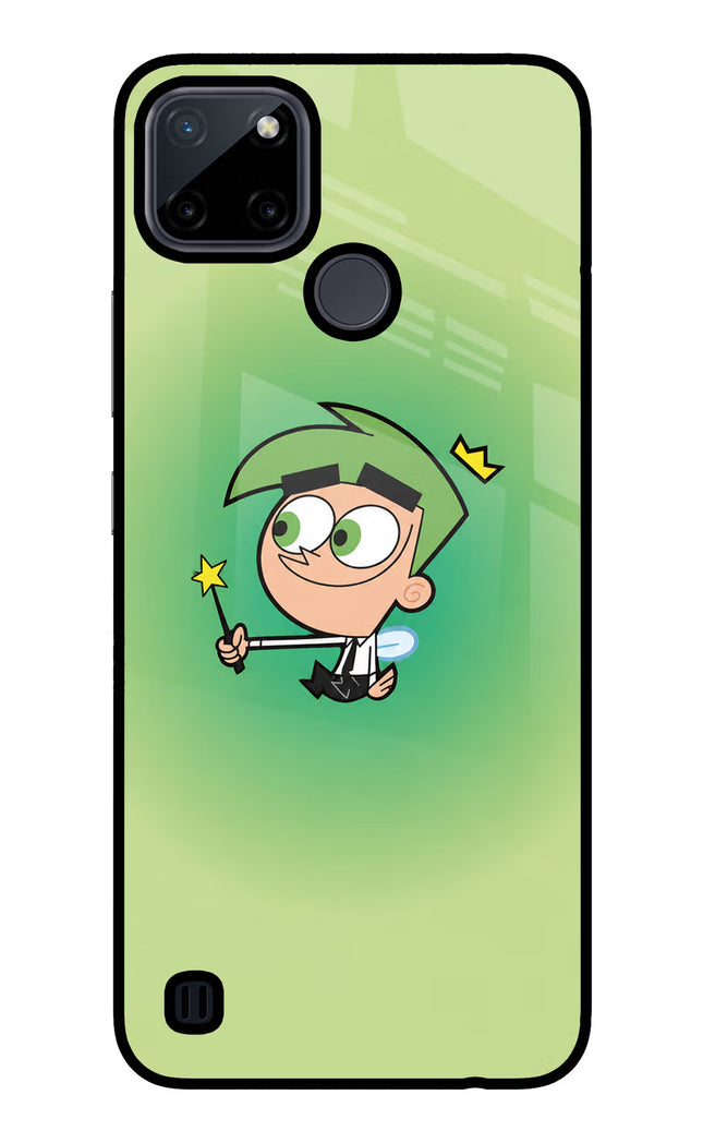 Cosmo Magic Realme C21Y/C25Y Glass Case Back Cover by Casekaro