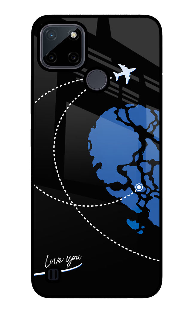 Love Orbit Realme C21Y/C25Y Glass Case
