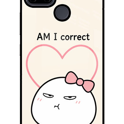 Always Right Realme C21Y/C25Y Glass Case Back Cover by Casekaro