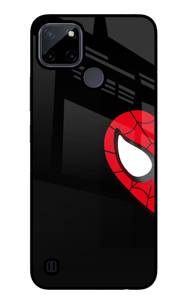 Peter Mask Realme C21Y/C25Y Glass Case Back Cover by Casekaro