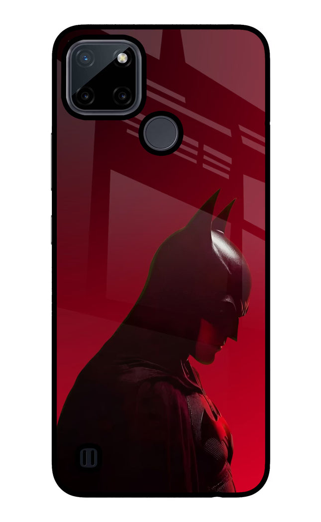 Dark Knight Realme C21Y/C25Y Glass Case Back Cover by Casekaro