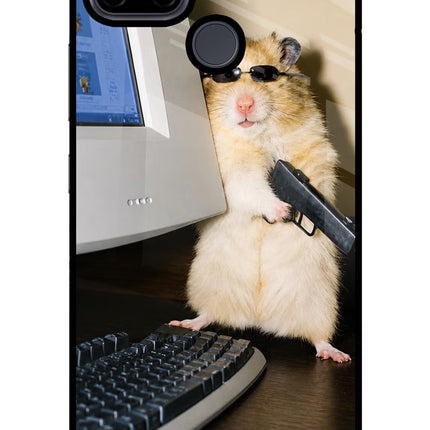 Hacker Hamster Realme C21Y/C25Y Glass Case