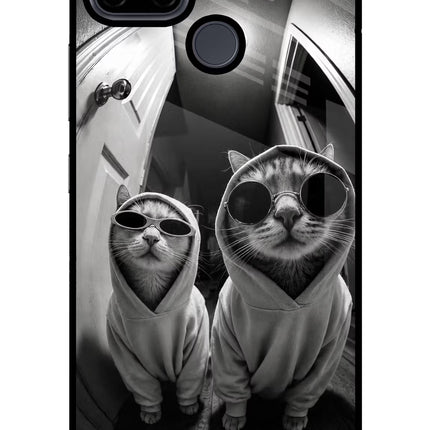 Hood Cats Realme C21Y/C25Y Glass Case