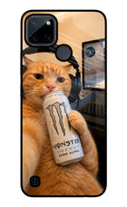 Gamer Cat Energy Realme C21Y/C25Y Glass Case
