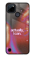 Pink Aura Realme C21Y/C25Y Glass Case