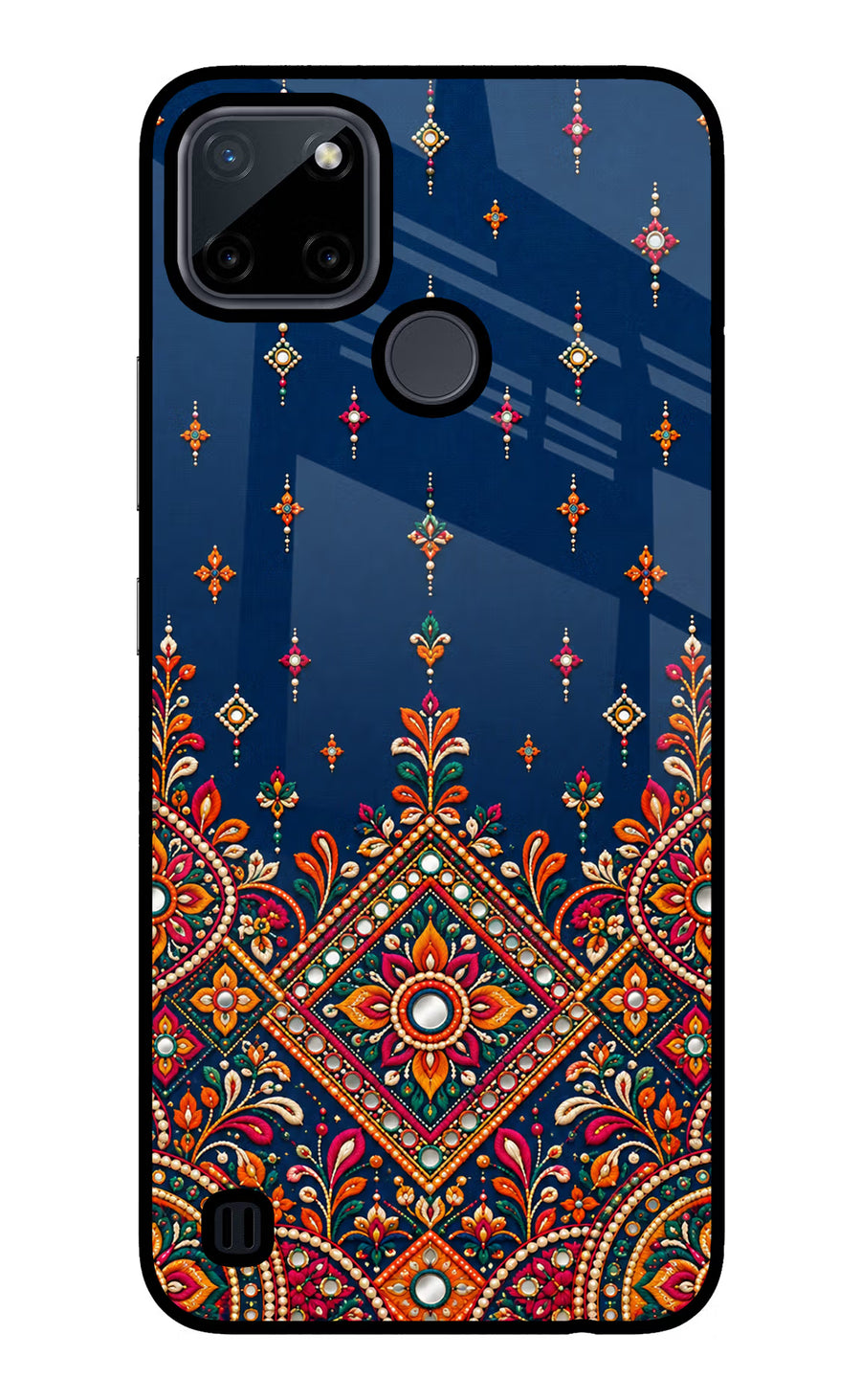 Neel Noor Realme C21Y/C25Y Back Cover, Glass case