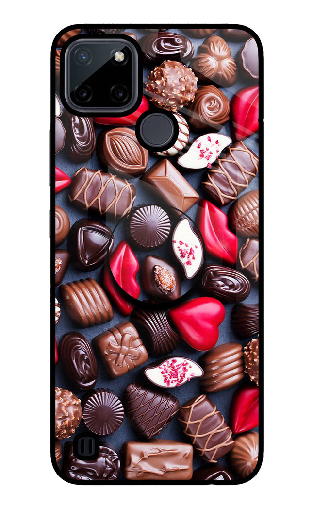 Chocolates Realme C21Y/C25Y Pop Case by Casekaro