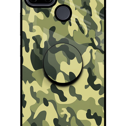 Camouflage Realme C21Y/C25Y Pop Case by Casekaro