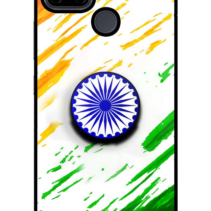 Indian Flag Ashoka Chakra Realme C21Y/C25Y Pop Case by Casekaro