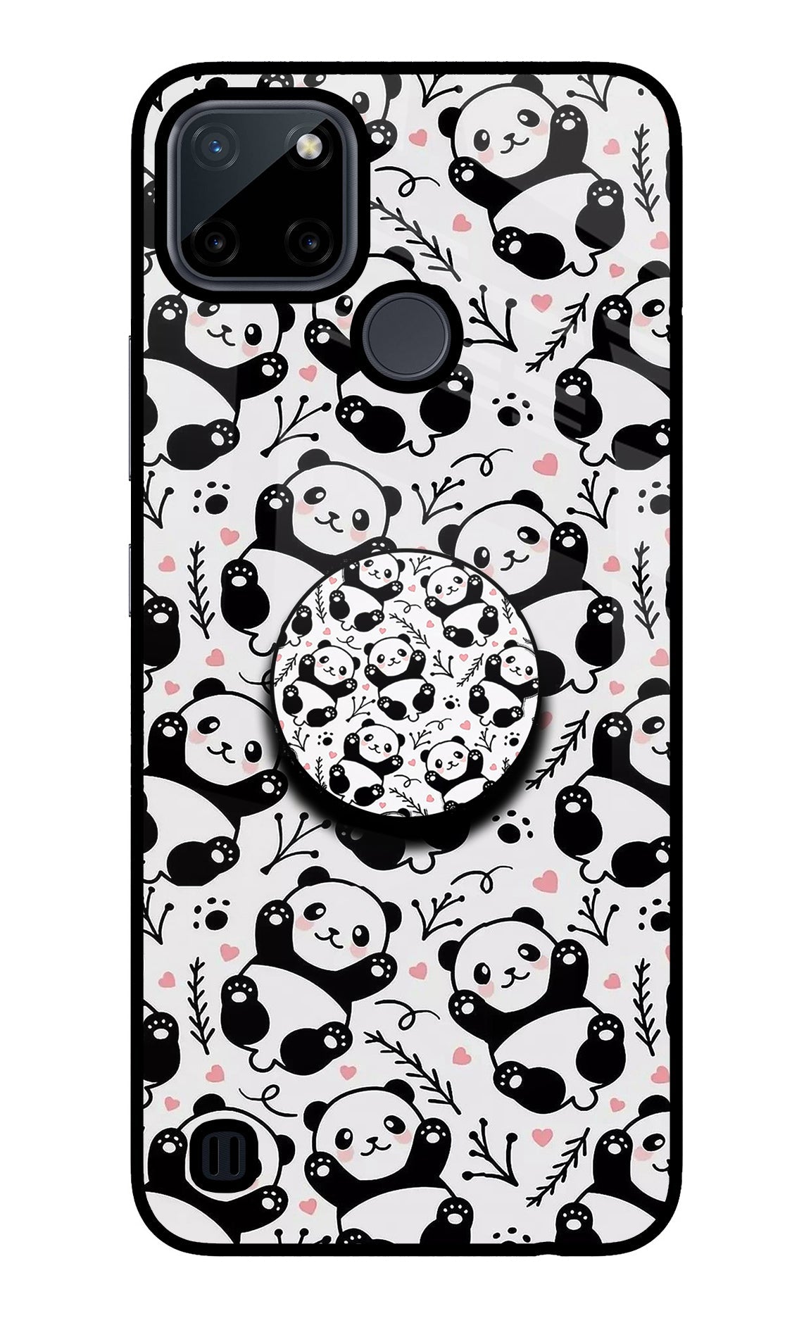 Cute Panda Realme C21Y/C25Y Pop Case