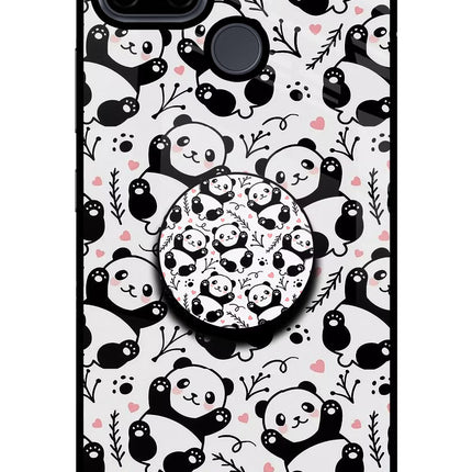Cute Panda Realme C21Y/C25Y Pop Case by Casekaro