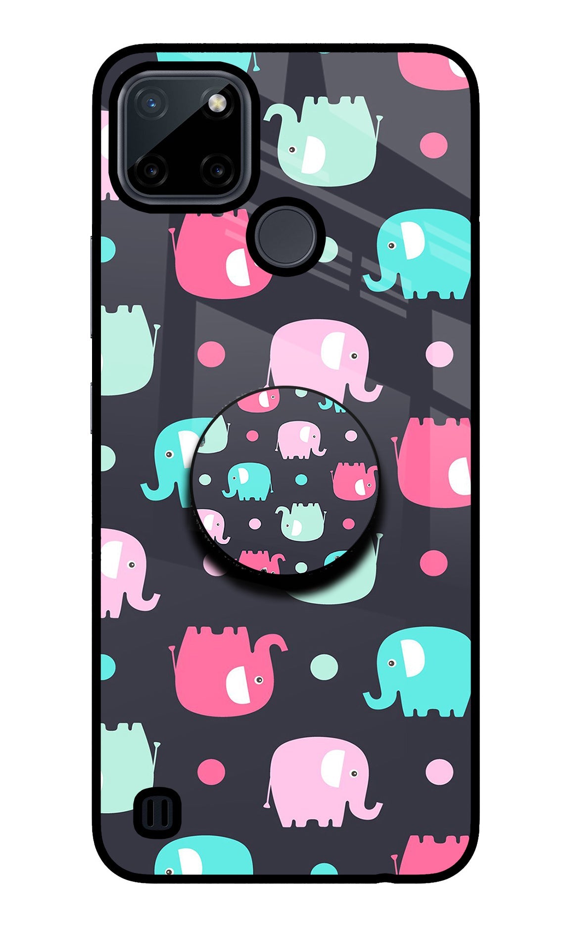 Baby Elephants Realme C21Y/C25Y Pop Case