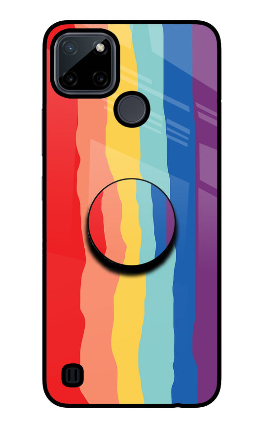 Rainbow Realme C21Y/C25Y Glass Case
