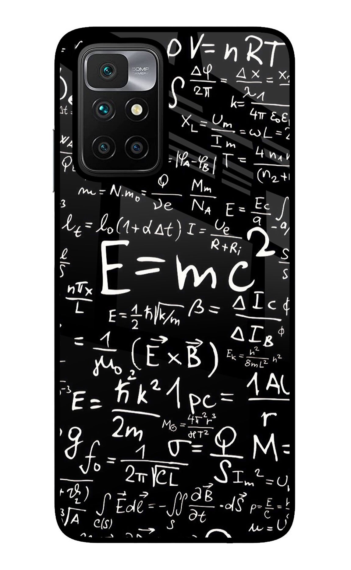 Physics Formula Redmi 10 Prime Back Cover