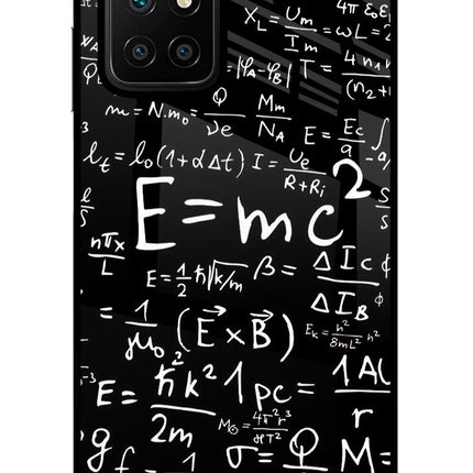 Physics Formula Redmi 10 Prime Glass Case Back Cover by Casekaro