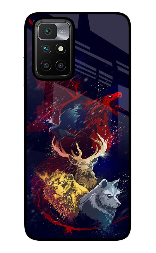 Game Of Thrones Redmi 10 Prime Glass Case