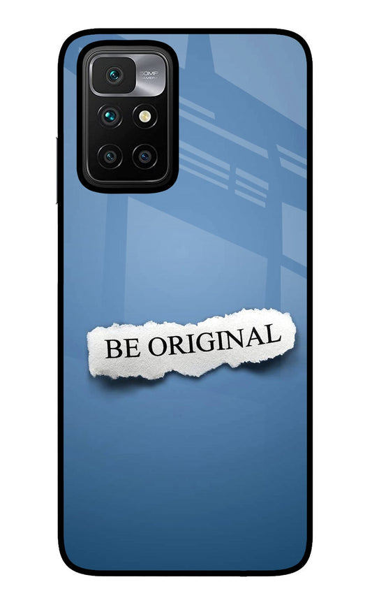 Be Original Redmi 10 Prime Glass Case