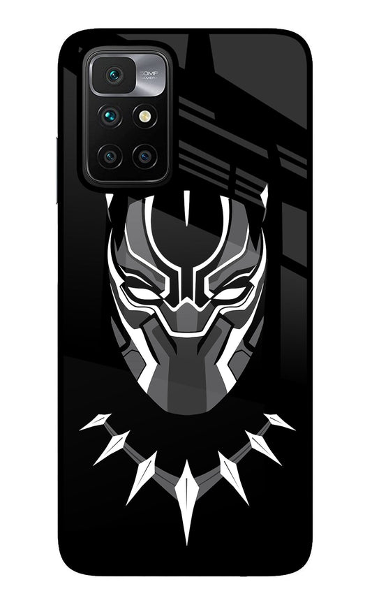 Black Panther Redmi 10 Prime Glass Case