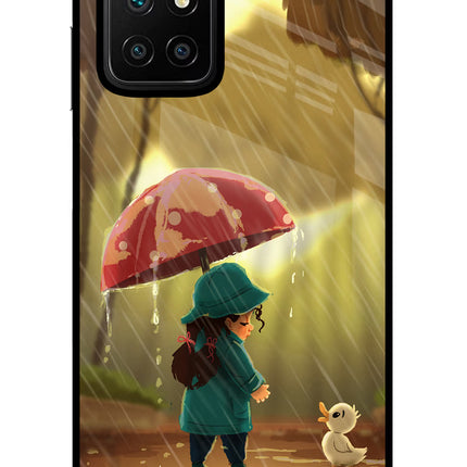 Rainy Day Redmi 10 Prime Glass Case
