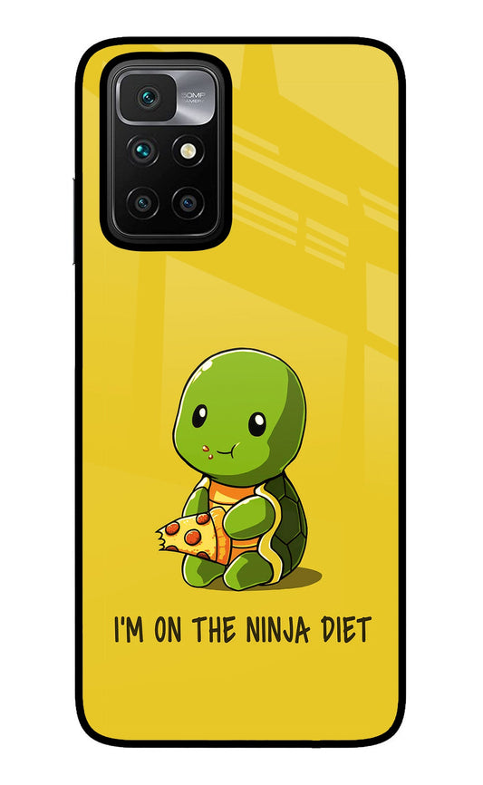 I'm on Ninja Diet Redmi 10 Prime Glass Case