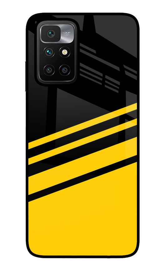 Yellow Shades Redmi 10 Prime Glass Case