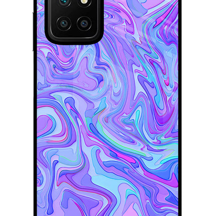 Glitter Redmi 10 Prime Glass Case Back Cover by Casekaro