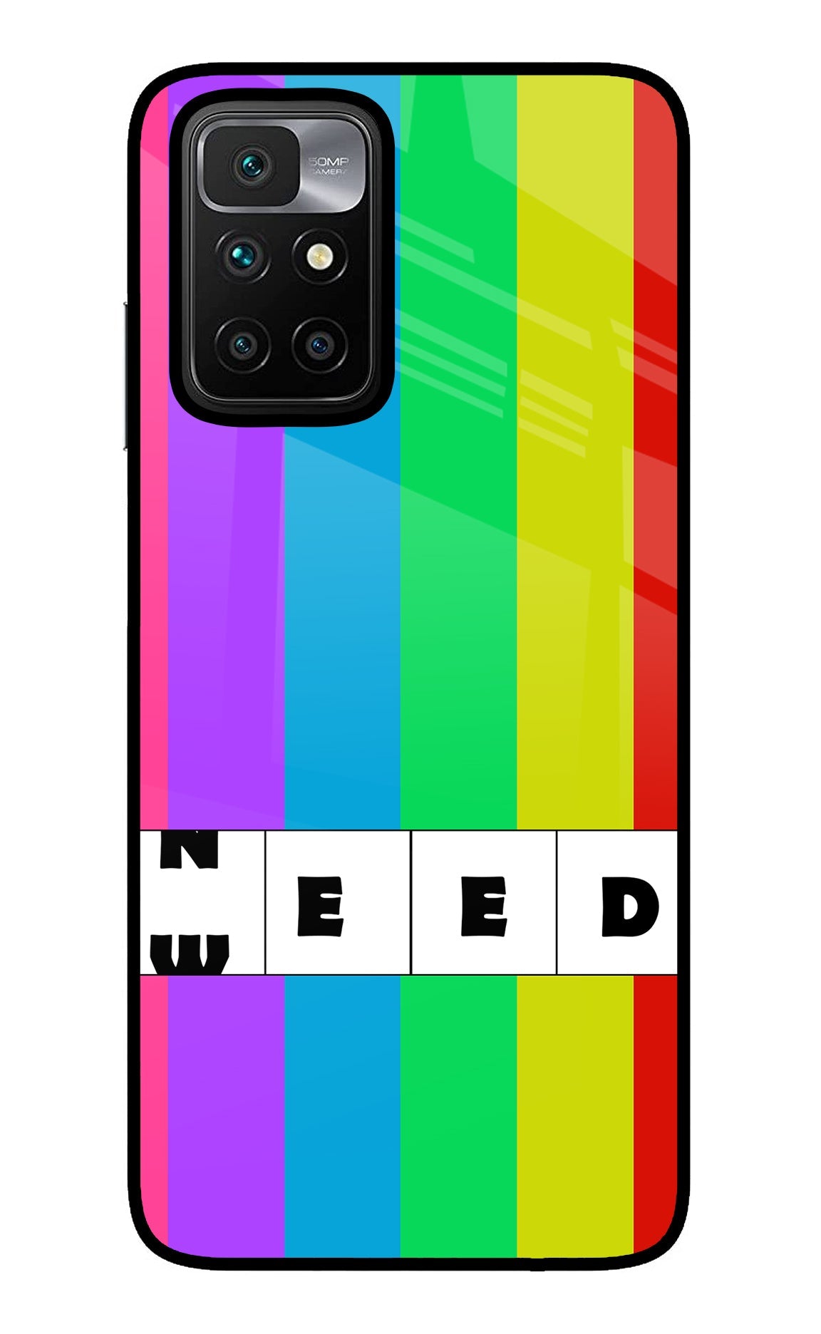 Need Weed Redmi 10 Prime Back Cover