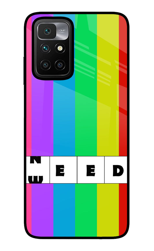 Need Weed Redmi 10 Prime Glass Case