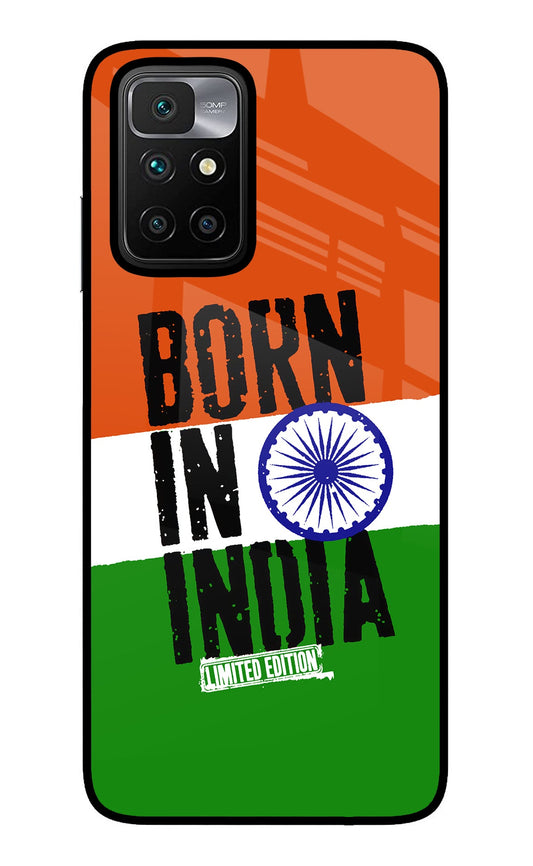 Born in India Redmi 10 Prime Glass Case