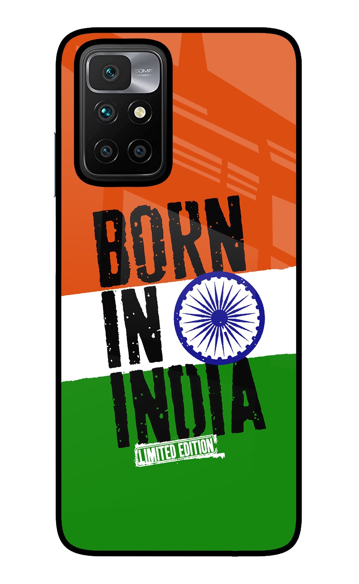 Born in India Redmi 10 Prime Back Cover