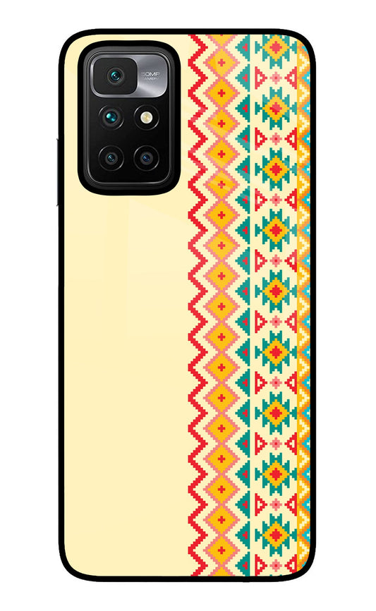 Ethnic Seamless Redmi 10 Prime Glass Case