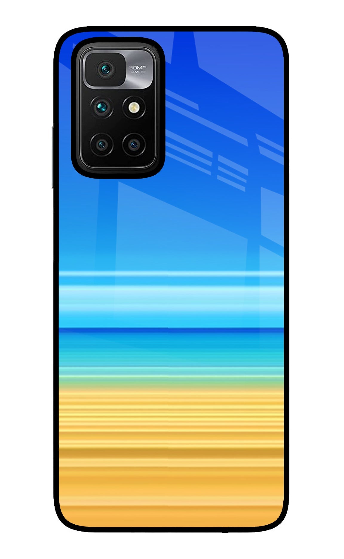 Beach Art Redmi 10 Prime Back Cover