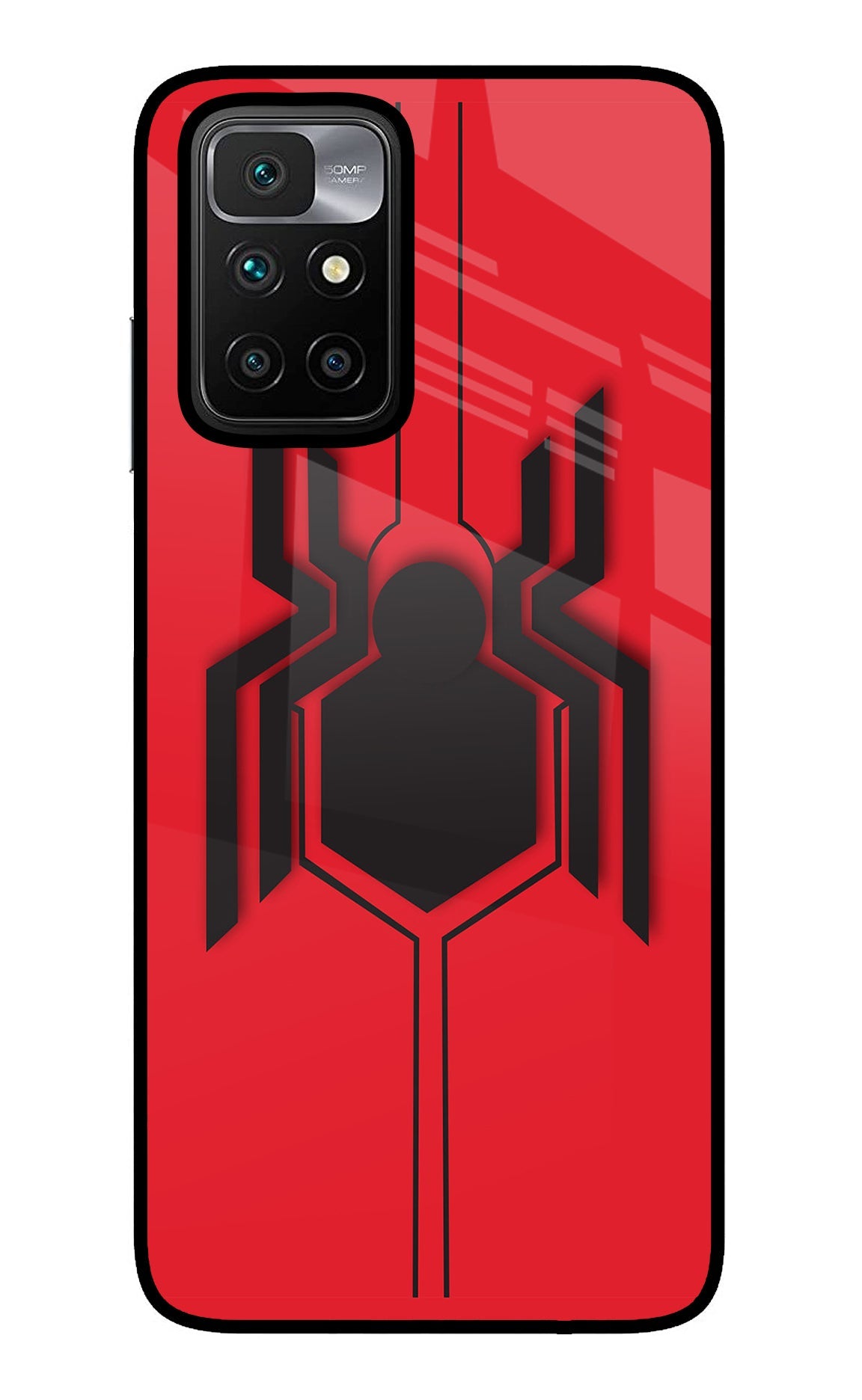 Spider Redmi 10 Prime Glass Case