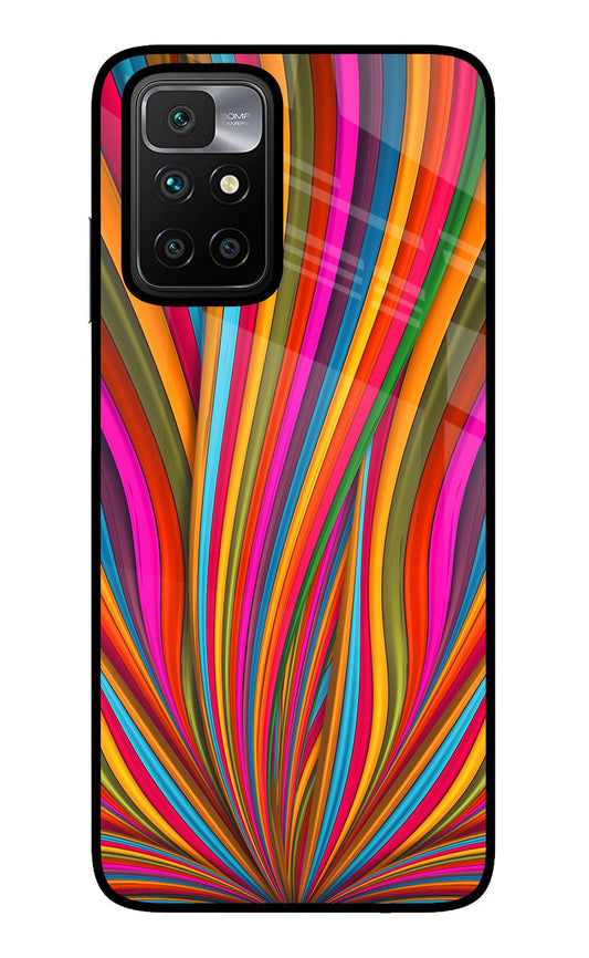 Trippy Wavy Redmi 10 Prime Glass Case