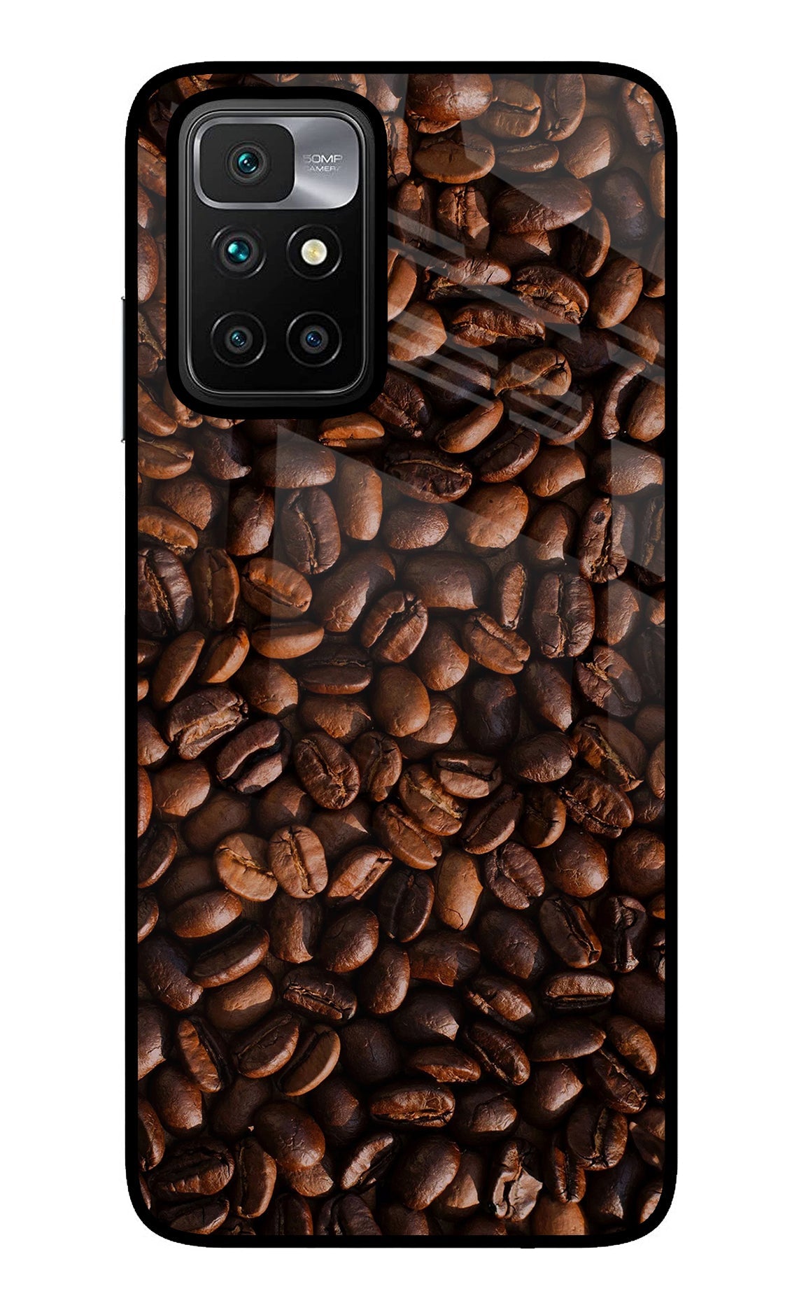 Coffee Beans Redmi 10 Prime Glass Case
