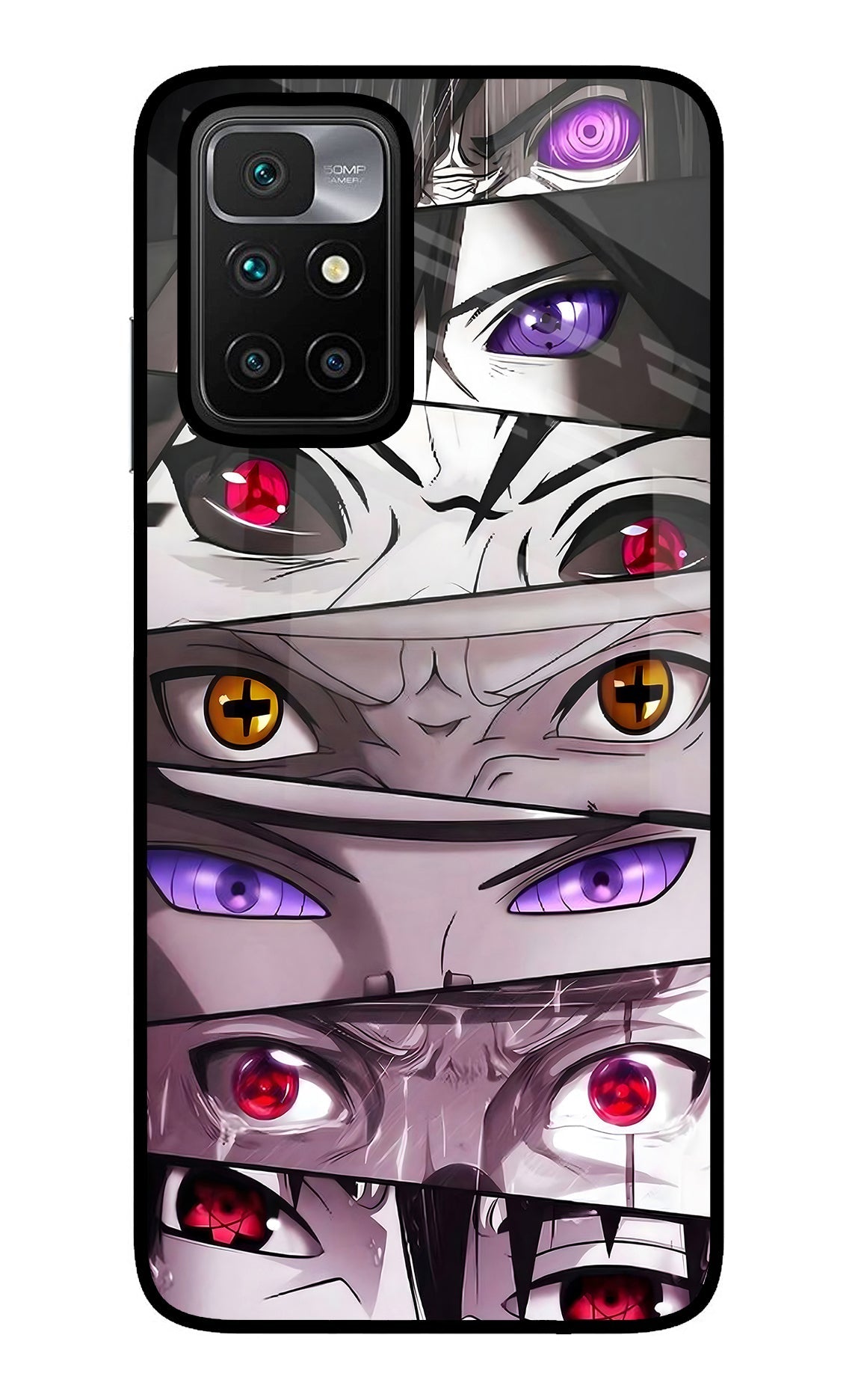 Naruto Anime Redmi 10 Prime Glass Case