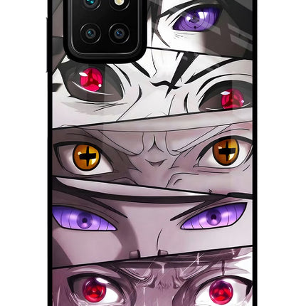 Naruto Anime Redmi 10 Prime Glass Case Back Cover by Casekaro
