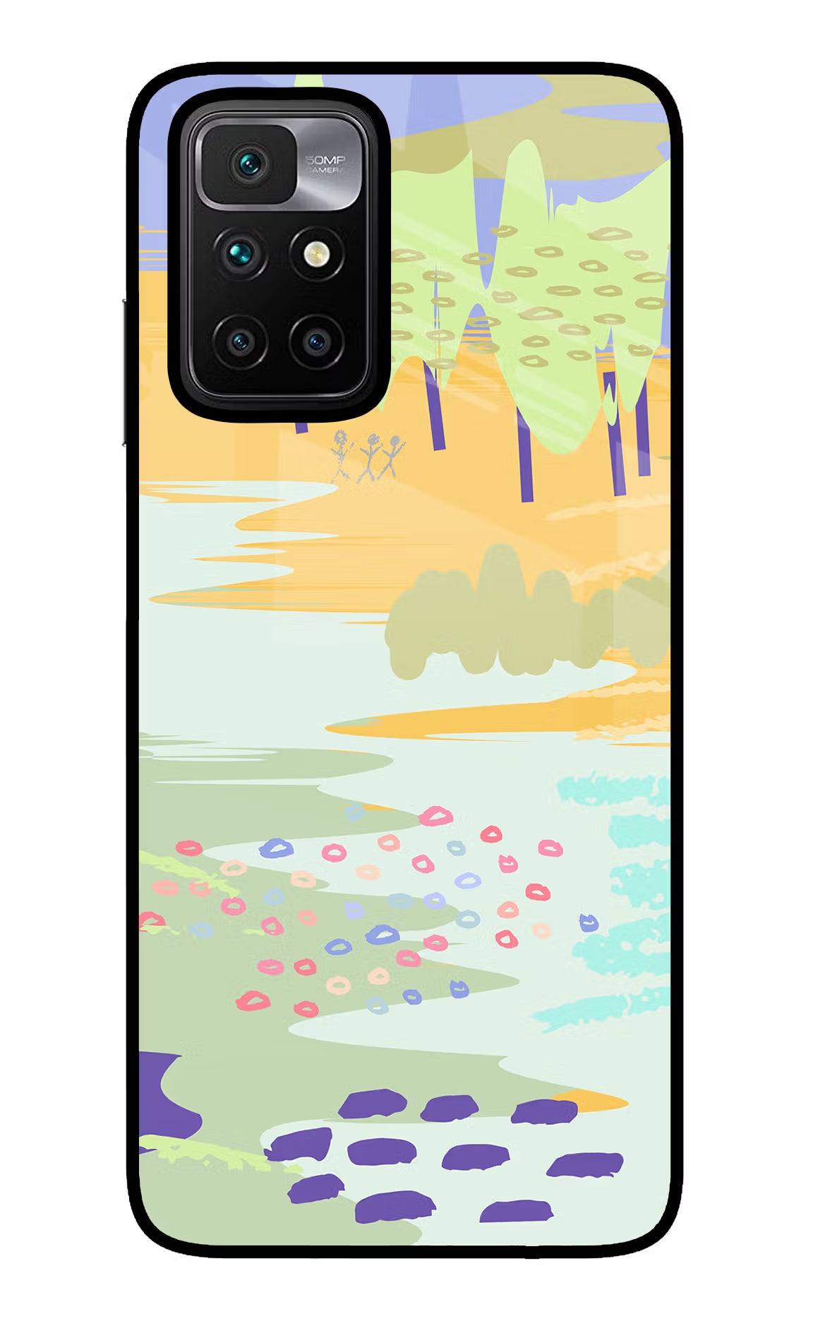 Scenery Redmi 10 Prime Glass Case