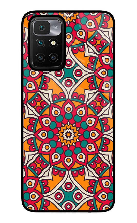 Mandala Art Redmi 10 Prime Glass Case