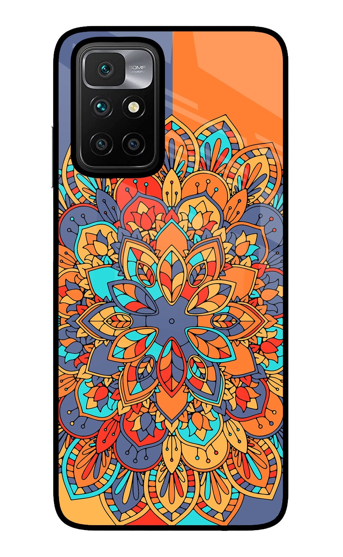 Color Mandala Redmi 10 Prime Glass Case