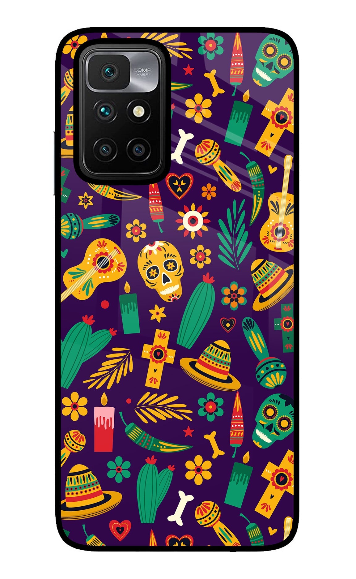 Mexican Artwork Redmi 10 Prime Back Cover