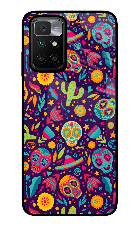 Mexican Design Redmi 10 Prime Glass Case